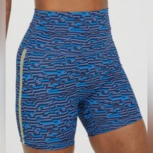 OFFLINE by Aerie Goals Crochet Bike Blue White size Medium